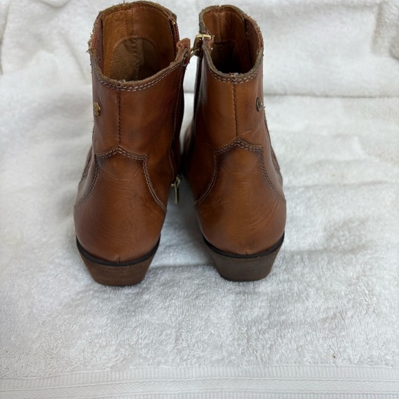Picolino: women’s Brown Leather Ankle Boots - Picture 3 of 10